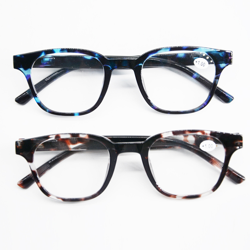 PC Anti Blue Light Glasses For Reading Customize Logo Classic Design Presbyopic Glasses With Spring Hinge