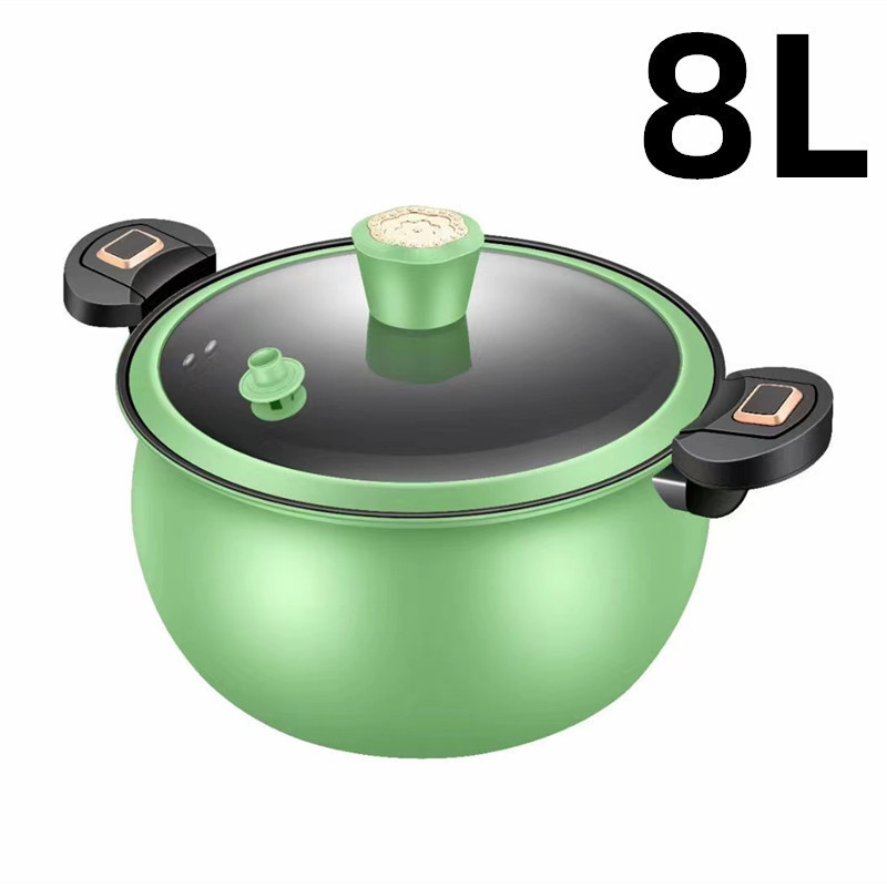 Goodseller New Product Micro Pressure Cookers Soup Pots Household Nonstick Stew Pot Stainless Steel Cookware low pressure cooker