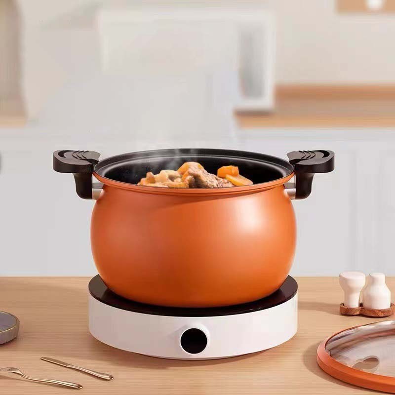 Goodseller New Product Micro Pressure Cookers Soup Pots Household Nonstick Stew Pot Stainless Steel Cookware low pressure cooker