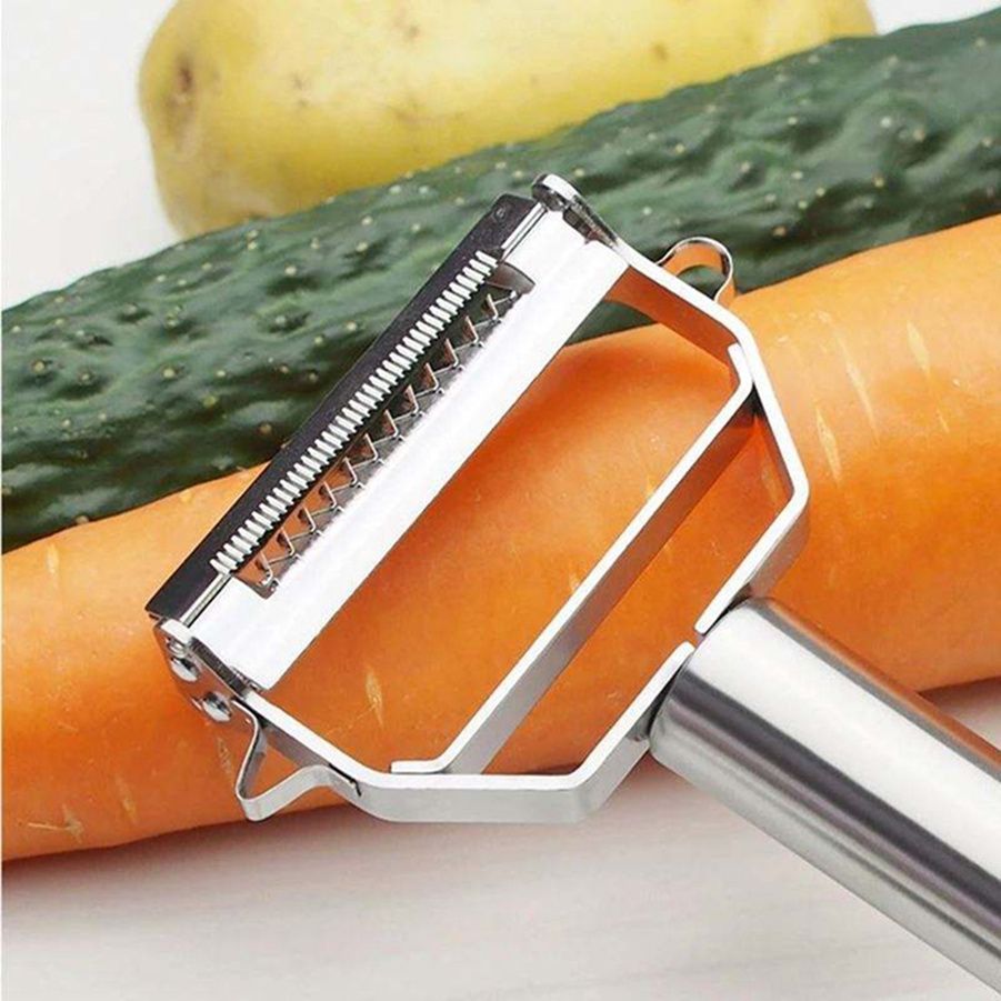 Goodseller Stainless Steel kitchen Gadget Grater Carrot Potato Melon Vegetable Fruit Julienne Peeler Vegetable Slicer 8230325