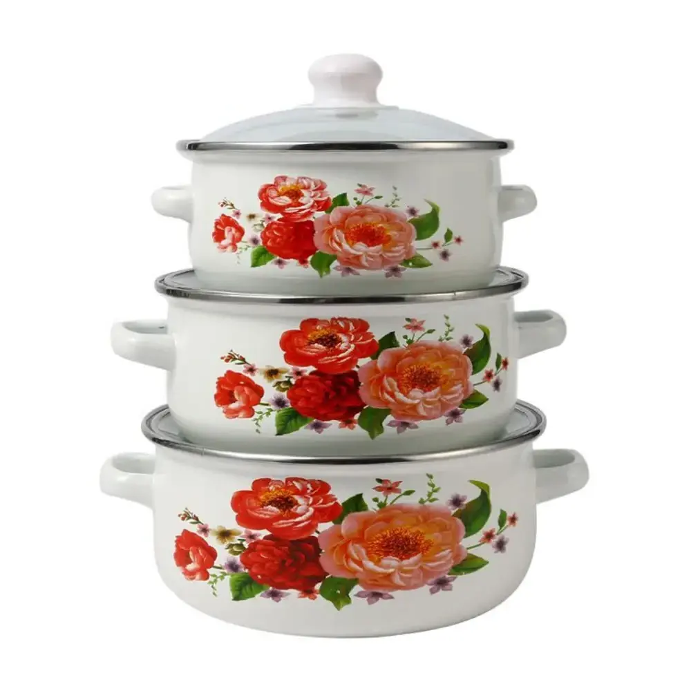 Goodseller Factory Direct China enamel pot enamel cookware enamel casserole set