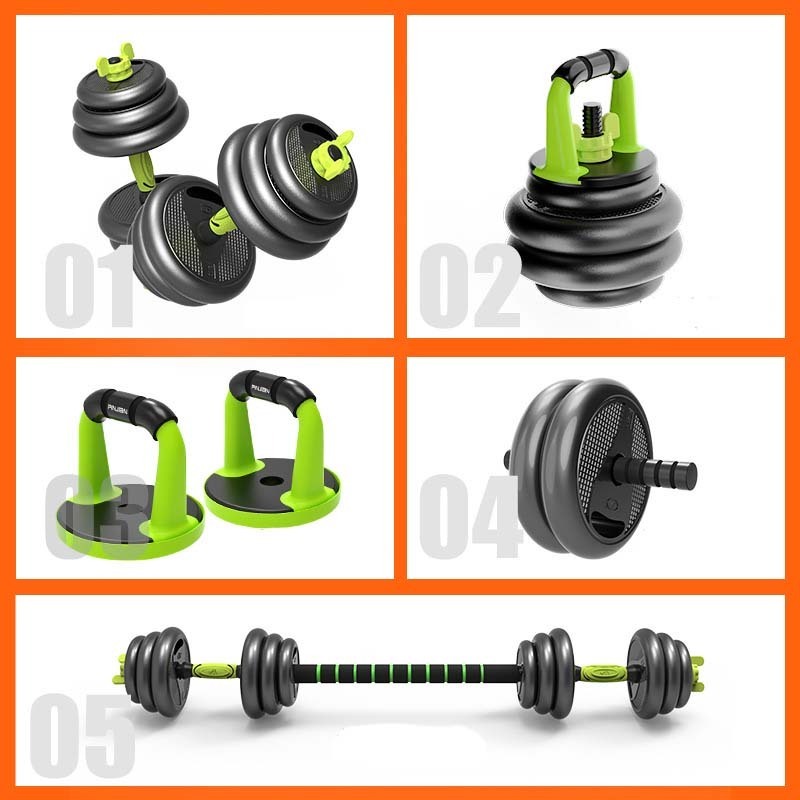 Adjustable weight kettlebell Fitness Gym Equipment Manufacturer free weights Barbell Set adjustable dumbbell with case 15kg