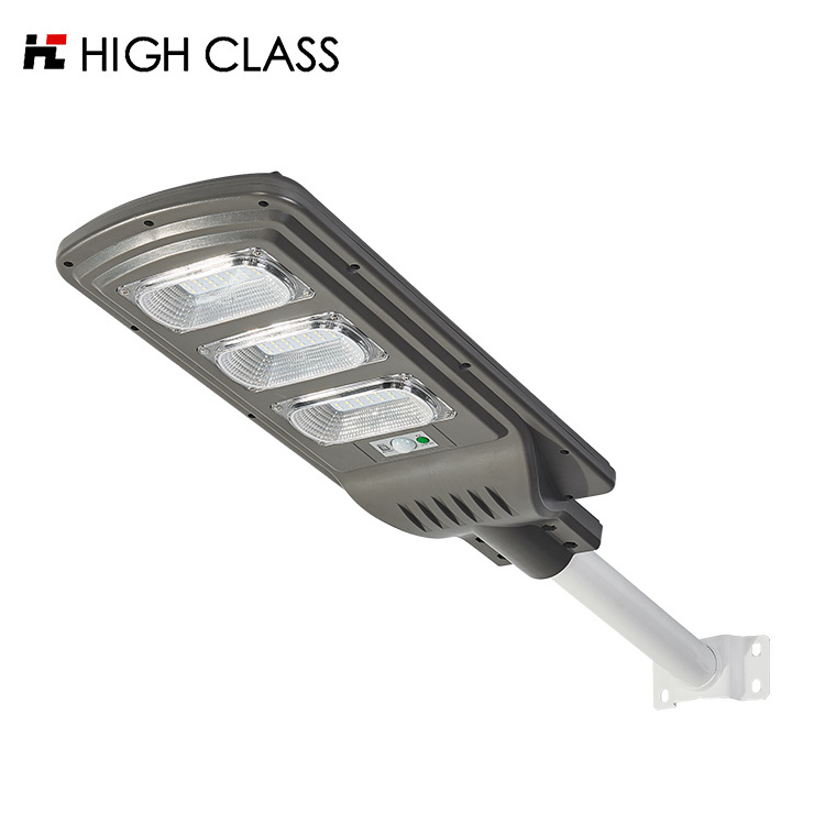 HIGH CLASS Low price high quality die cast aluminum Highlight 100 200 300 watt all in one led solar street light