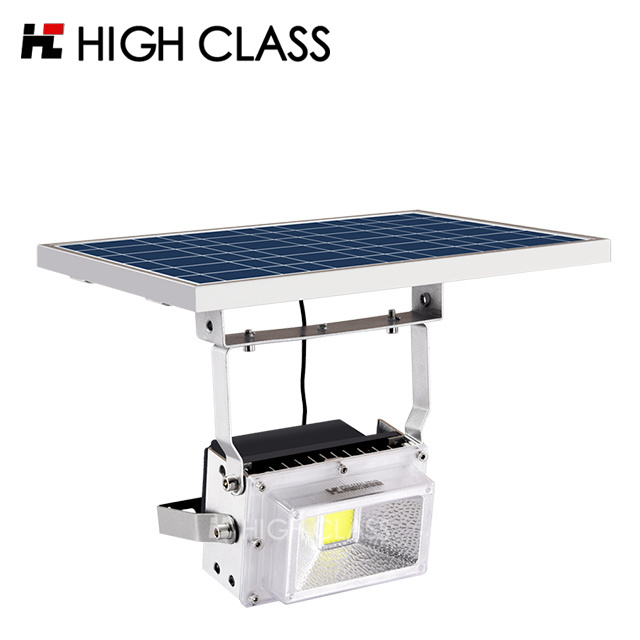 HIGH CLASS high quality portable die cast aluminum 15w solar panel led flood light