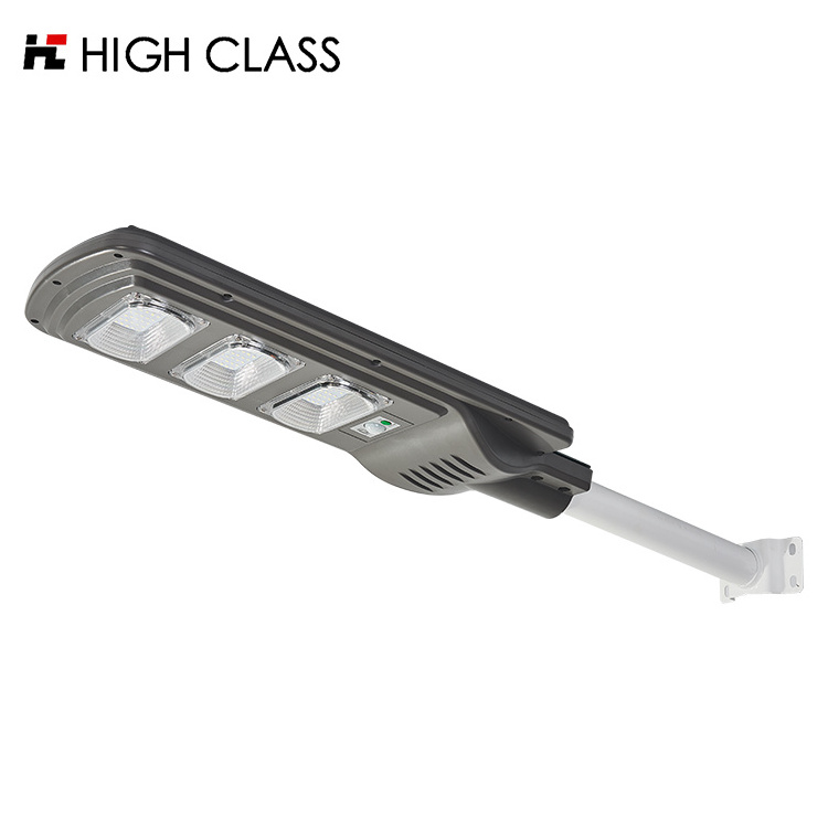 HIGH CLASS Low price high quality die cast aluminum Highlight 100 200 300 watt all in one led solar street light