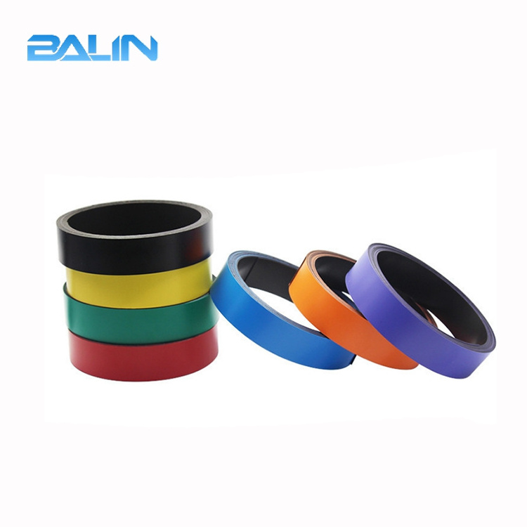 Balin Sale 3M Adhesive Back Soft Rubber Magnet Blackboard Magnetic Tape Household Organized School Teaching AIDS Magnetic Strip