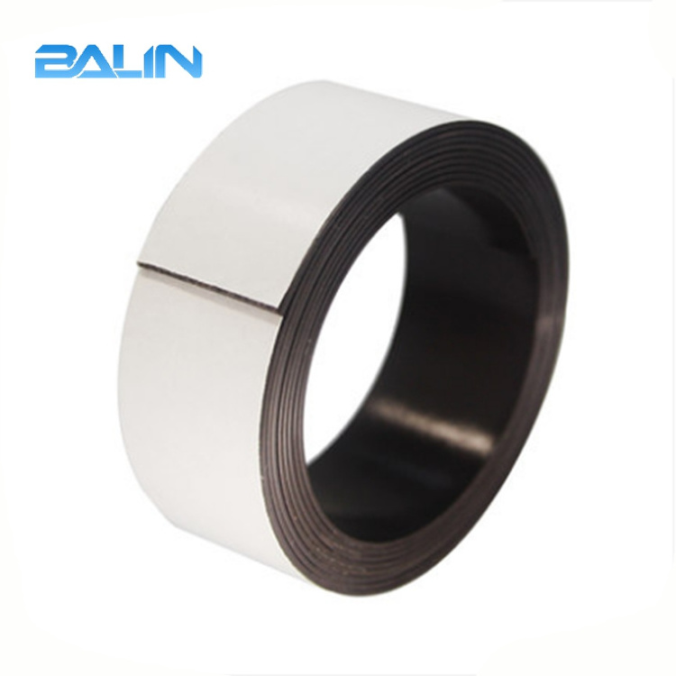 Balin Sale 3M Adhesive Back Soft Rubber Magnet Blackboard Magnetic Tape Household Organized School Teaching AIDS Magnetic Strip