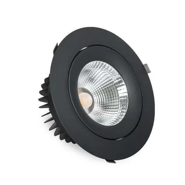 BMCUN Anti glare recessed cob adjustable led ceiling gimbal spot down light for bedroom  hotel downlights spotlight