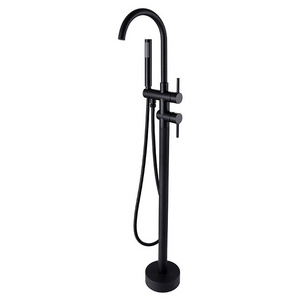 Water drop tap mixer freestanding bathtub shower floor free standing bathroom basin faucet