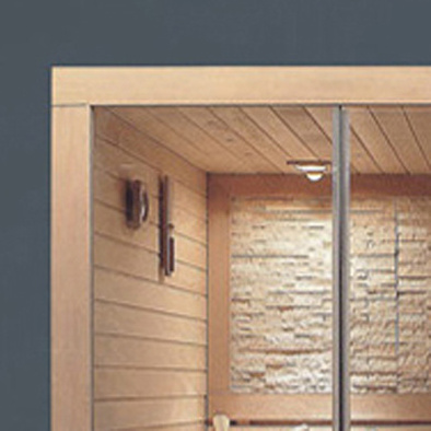 BALISI new design sauna room 2 person wood design infrared commercial wooden sauna and shower room