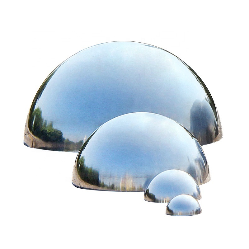 600MM Half Round Sphere Factory 304  Stainless Steel Half Round Mirror Ball Thickness 1.5mm