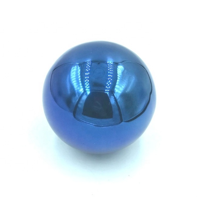 Mirror Polished Blue Stainless Steel Hollow Ball Metal Round Sphere Decorative Garden Hollow Gazing Balls 30cm 50cm