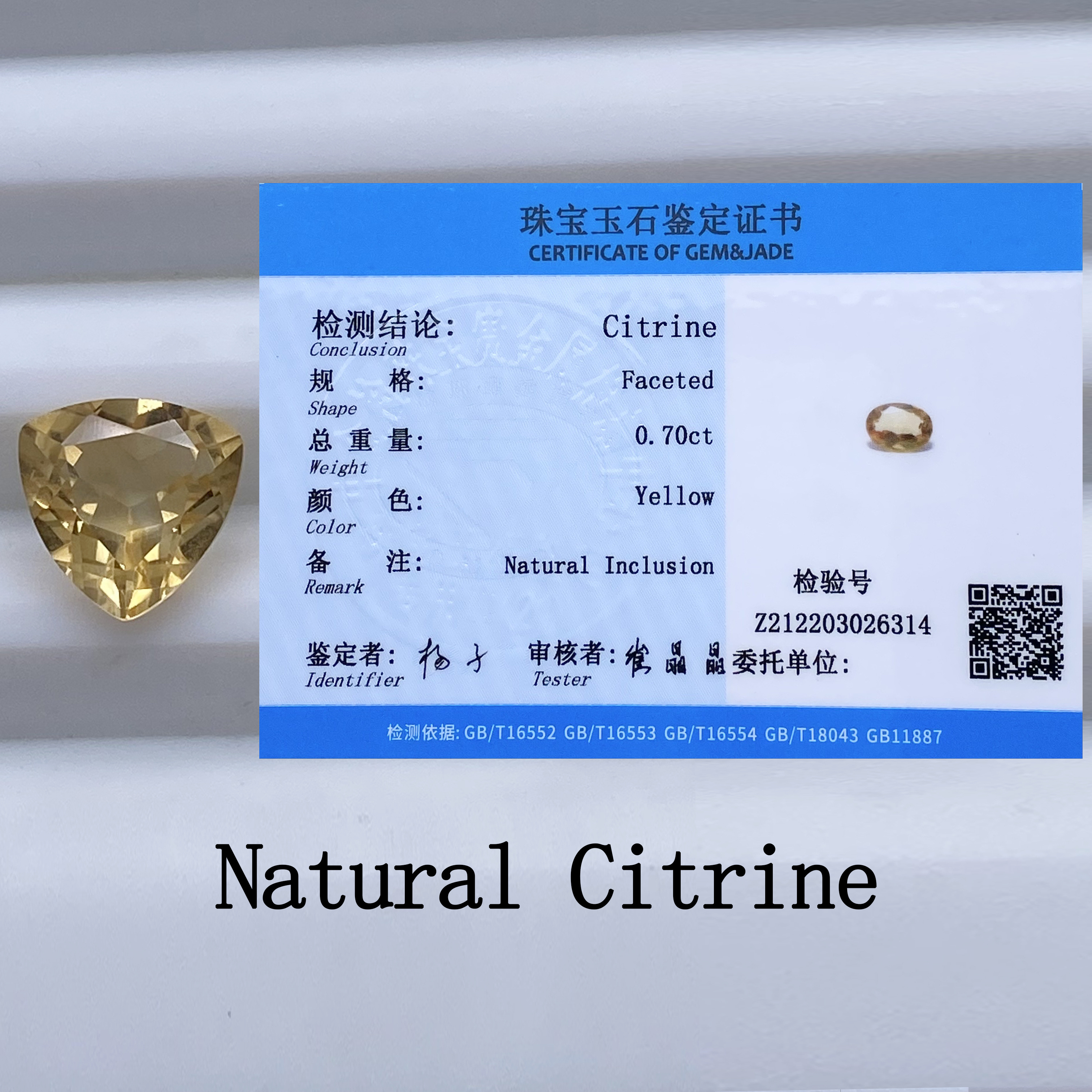 Trillion Shape 4.0m ~ 10.0mm Good Quality  Faceted Semi Precious Gemstones yellow stone citrine price  Jewelry Natural Citrine