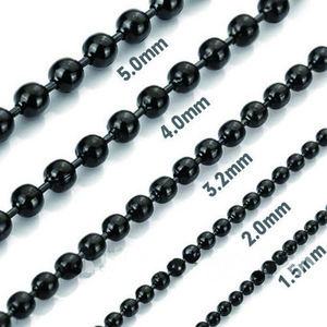 Full size ball chain dog tag chain roller blind ball chain spool jewelry necklace DIY accessories