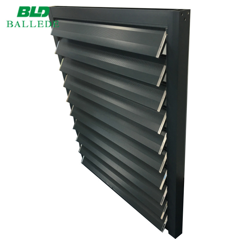 Shutters Window Aluminum Glass Louvers Window Bullet Proof Window Roller Shutter