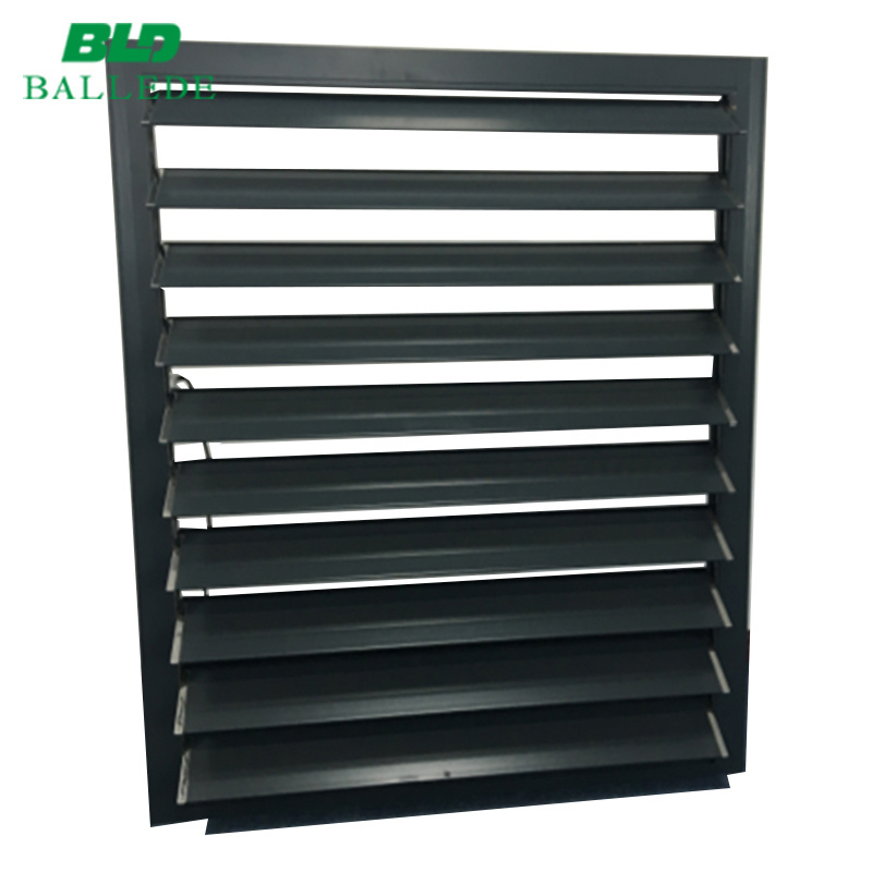 Aluminum Weatherproof Exhaust Air Vent Louvers