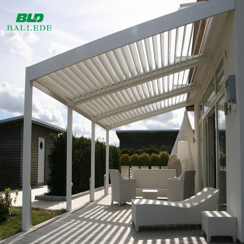 outdoor rainproof sunshade terrace gazebo