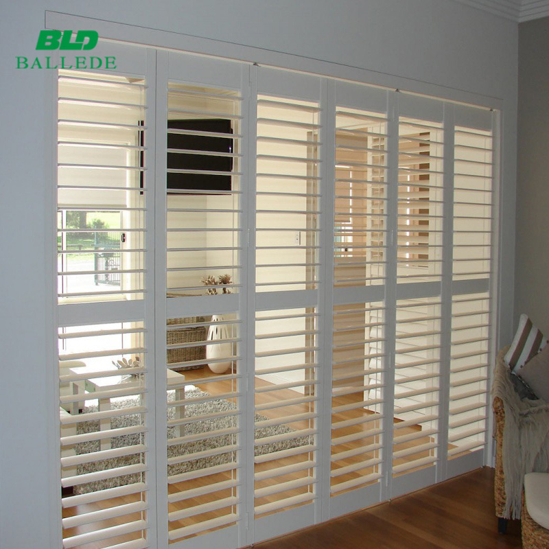 Factory custom aluminum plantation window shutters direct from China