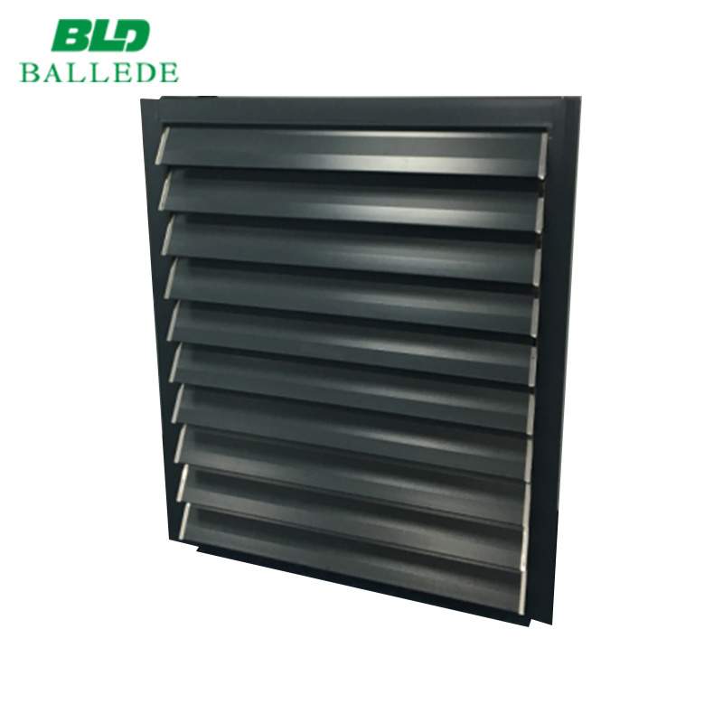 Aluminum Weatherproof Exhaust Air Vent Louvers