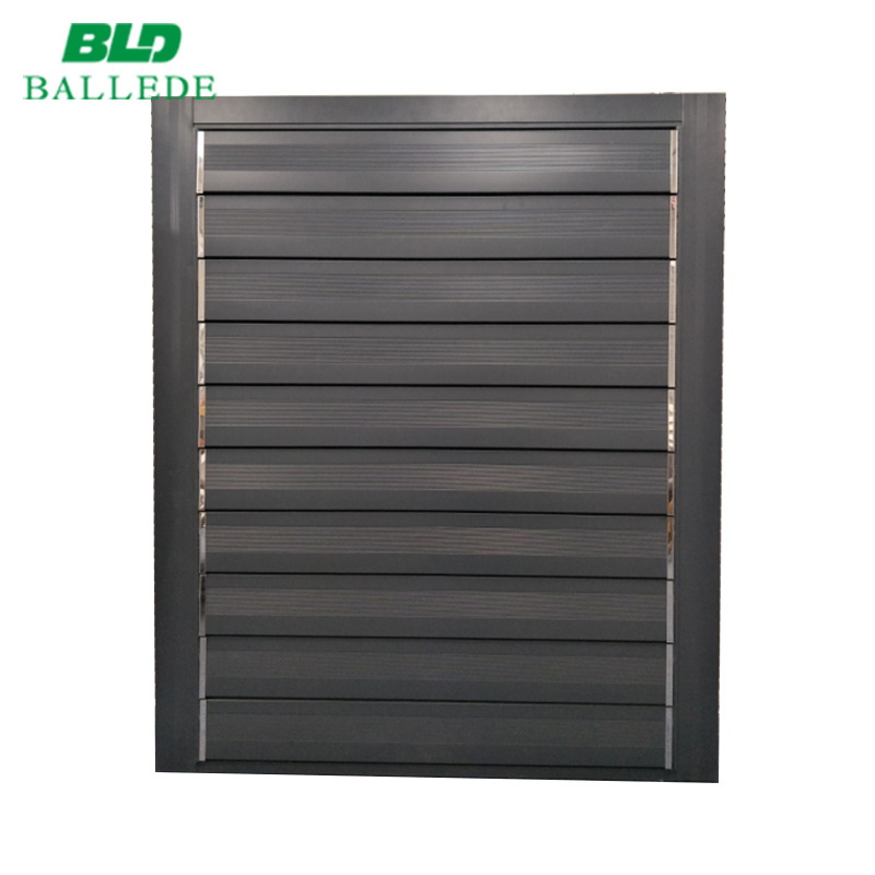 Shutters Window Aluminum Glass Louvers Window Bullet Proof Window Roller Shutter