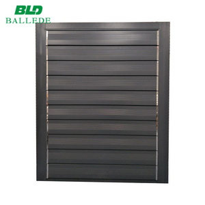 Shutters Window Aluminum Glass Louvers Window Bullet Proof Window Roller Shutter