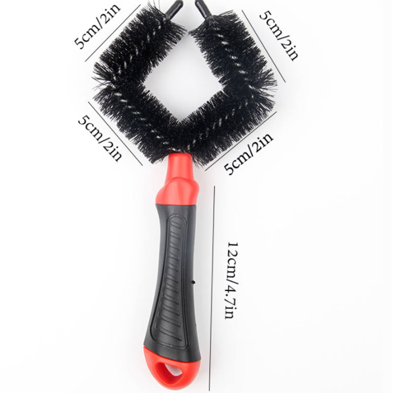 3pcs car motorcycle bike chain cleaning brush Bicycle Washing Tool Auto Tire Rim Alloy Car Wheel Brush Cleaner