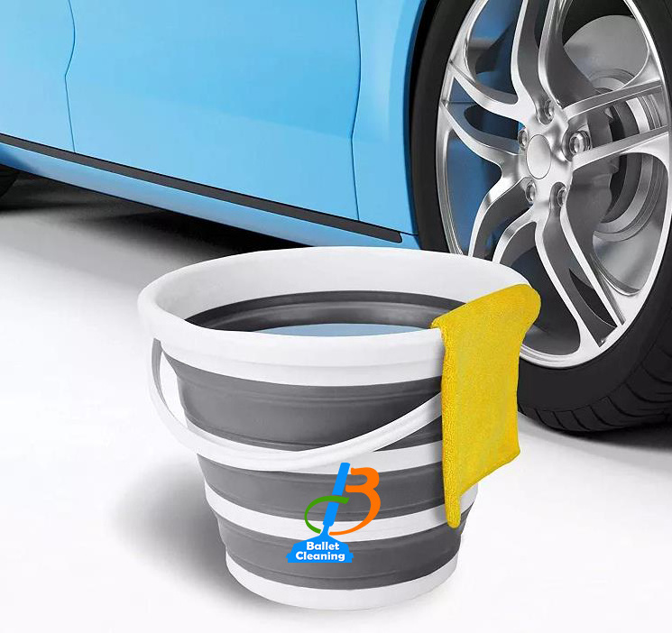 Collapsible bucket portable car wash laundry bucket outdoor fishing tripwall bucket