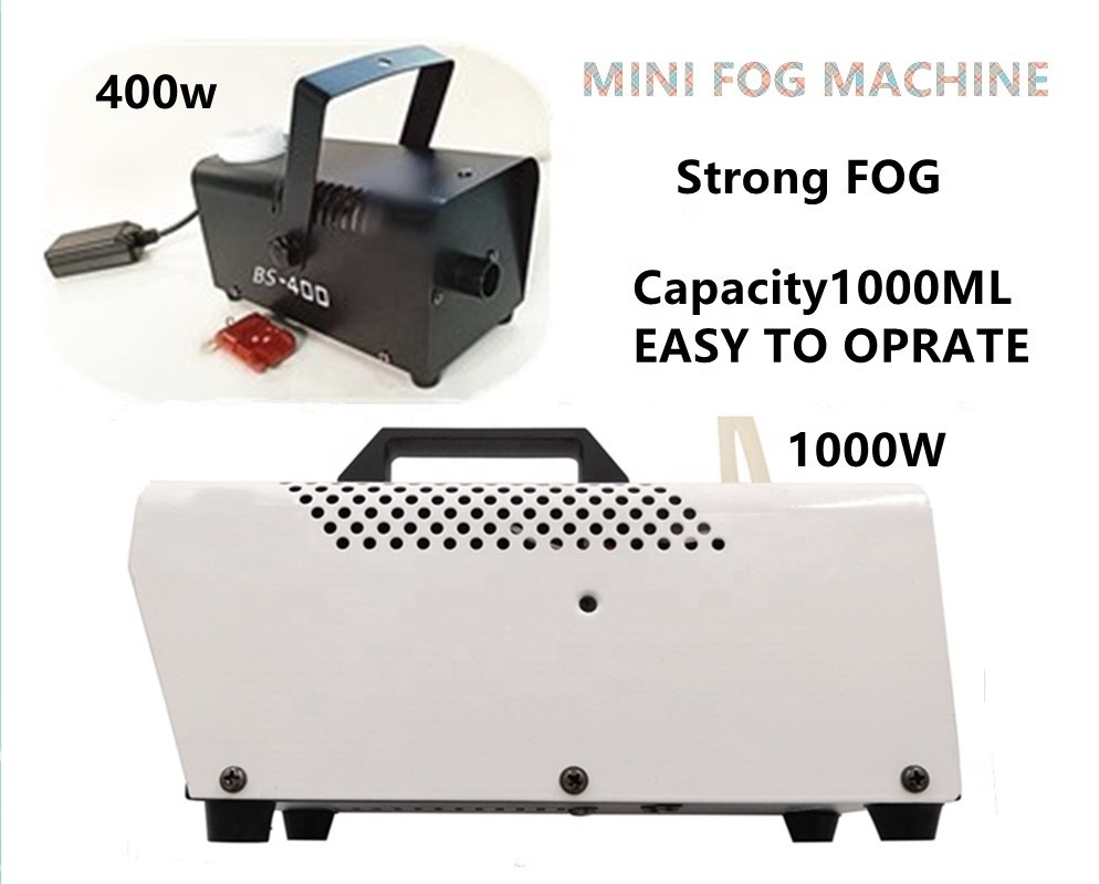 400W Car Disinfection Atomizer Fog Machine Mini Disinfection Smoke Haze Party for disinfection dry ice wedding low lying