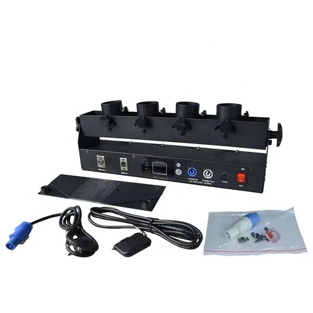 DMX512 Party Confetti Machine Four Heads confetti cannon