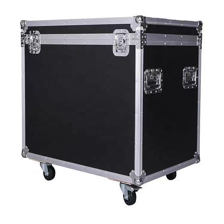 Factory Professional Custom Air Aluminum Tool Trolly Flight Case For Music Dj Equipment Shipping Box