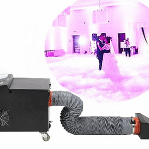 2000W Low Lying Smoke Floor Water based Fog Machine Stage Wedding machines led par led dmx DJ club bar dry ice hot sale selling