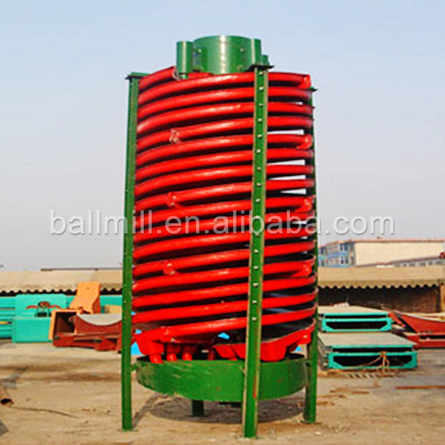 Hot sale ore gravity separator  low consumption spiral chute for chrome/gold/ manganese/ tin  for sale