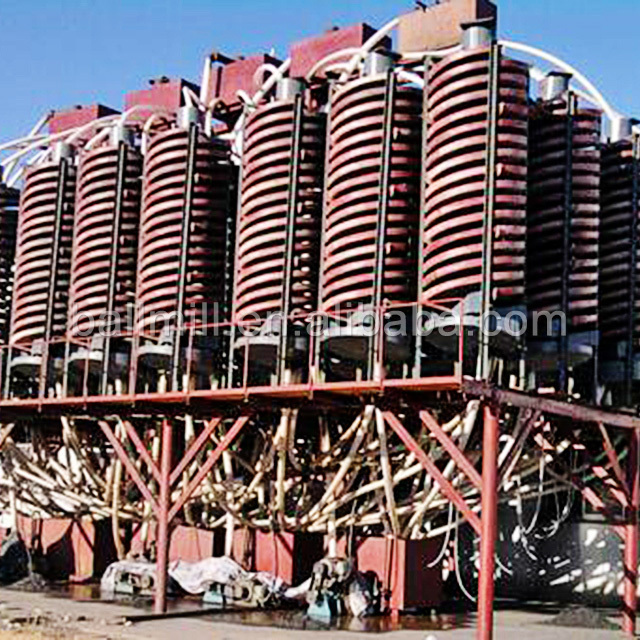 Mine machinery spiral sluice spiral chute