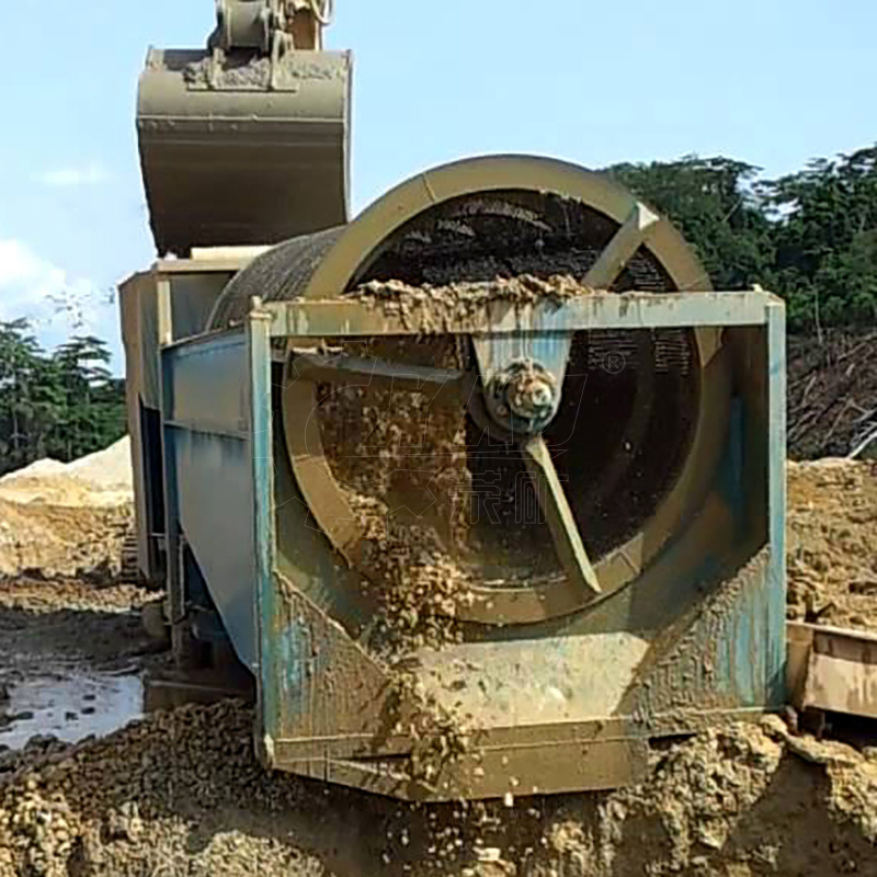 Small mobile gold trommel screen sieve plans for gold ore wash plant