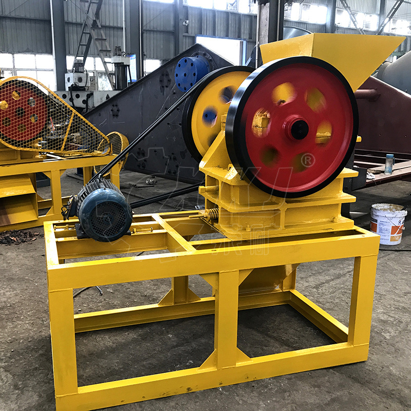 Small Mini Jaw Crusher Electric Motor Stone Jaw Crusher 5-50tph Mini Rock Crusher Jaw Machine Price