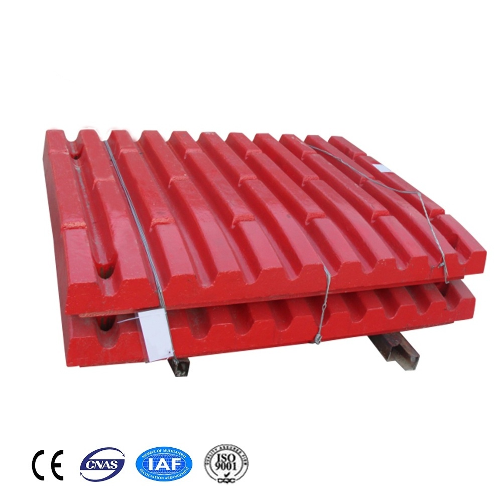 Mn13cr2 Jaw Crusher Wear Parts Manganese Steel Spare Parts Movable Tooth Plate