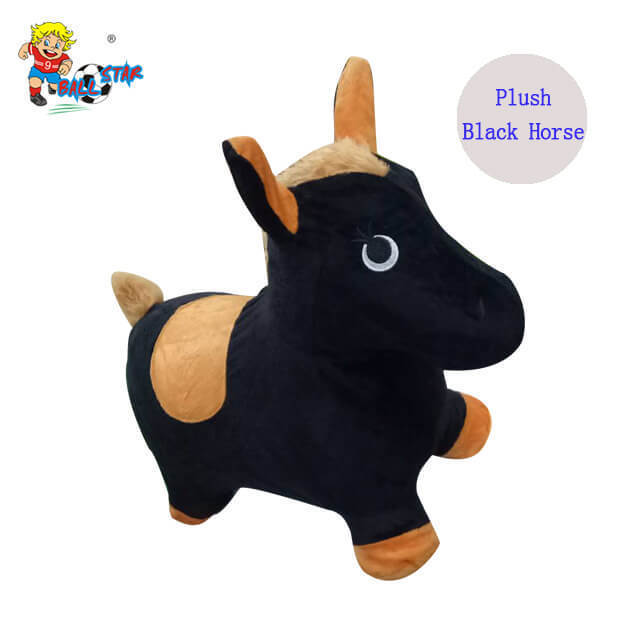 PVC Inflatable ride on Jump horse toy pony,baby  toy pony