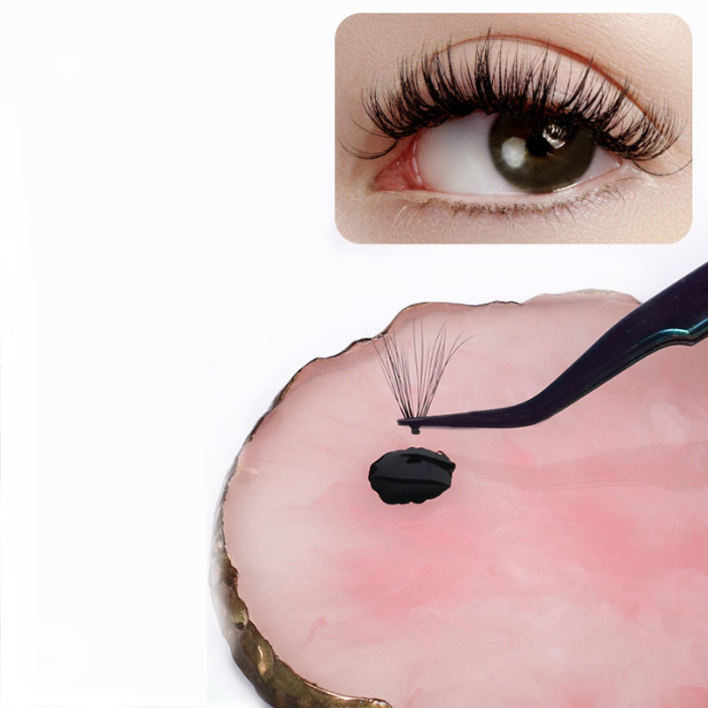 ballylashes latex free hypoallergenic waterproof eye lashes glue lady black adhesive eyelash extension glue 0.5s 1s