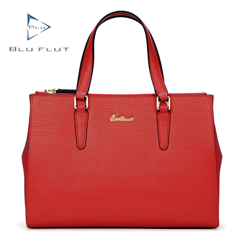 Super September Blu Flut wholesale designer luxury handbags for women genuine cowhide leather ladies handbags