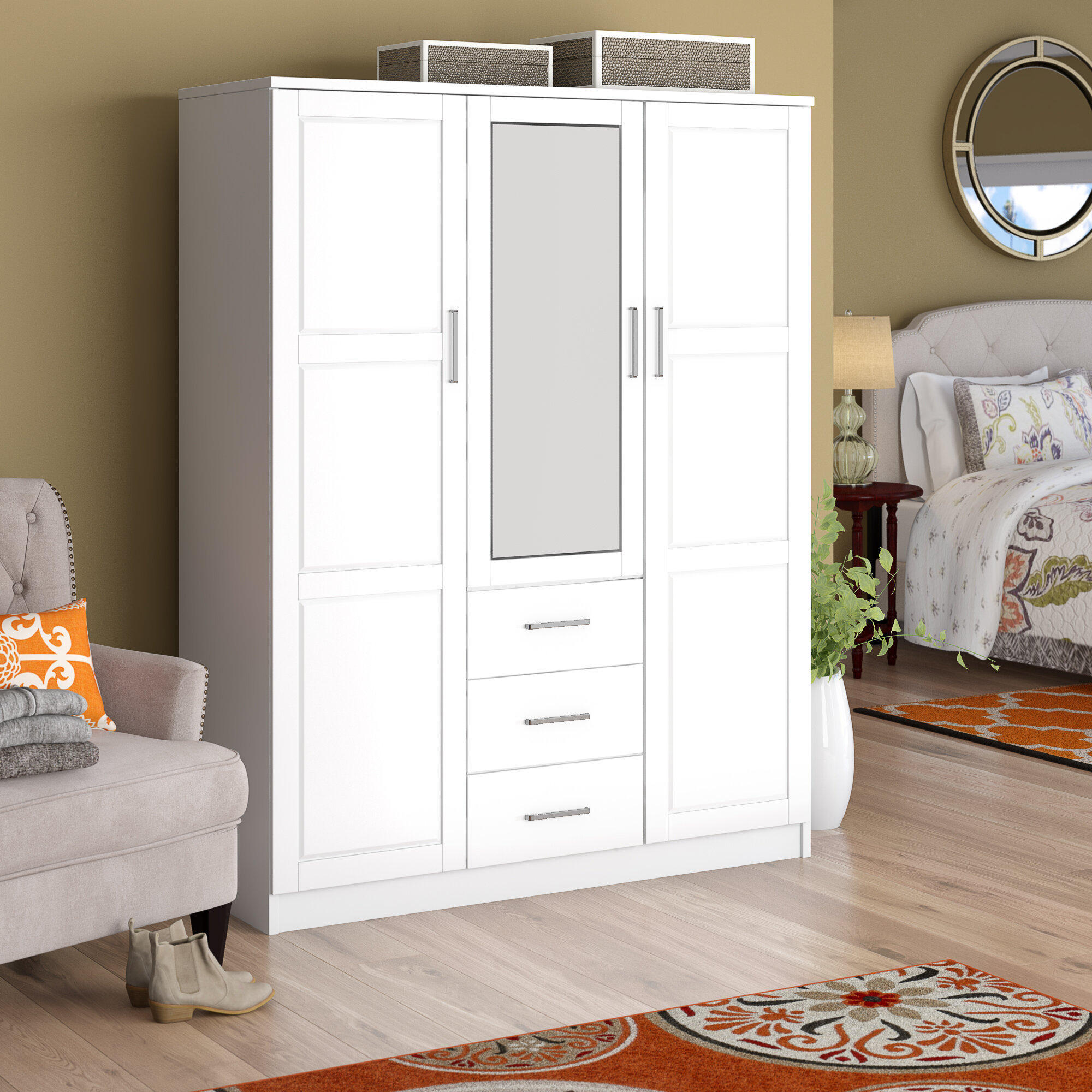 Sliding Door Custom Cabinet Home Used Many Colour Wadrobes Bedroom Furniture White Cabinet Wardrobes Wooden Wardrobe