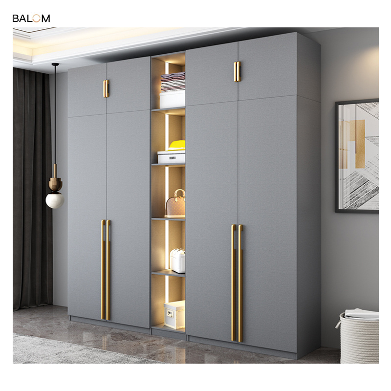 balom Contemporary design solid wood bedroom wardrobe