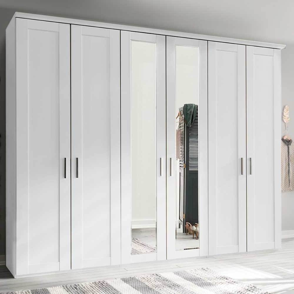 Balom  Clothes Aluminum 3 Doors Single Mirrored Sliding Doors Dressing Wardrobe Closet