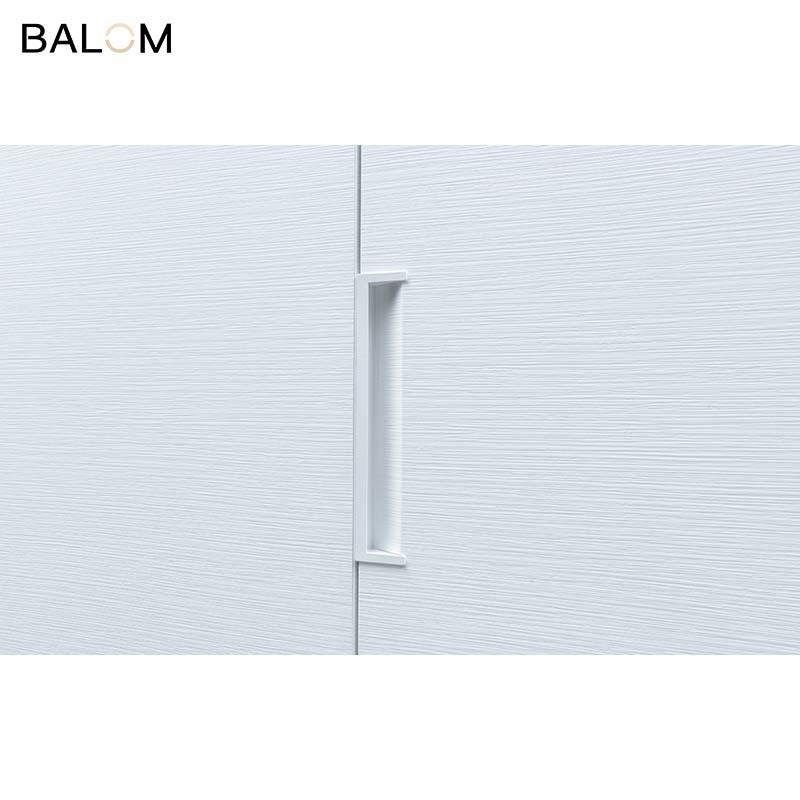 BALOM white free standing closet with lock