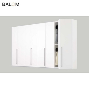 BALOM white free standing closet with lock