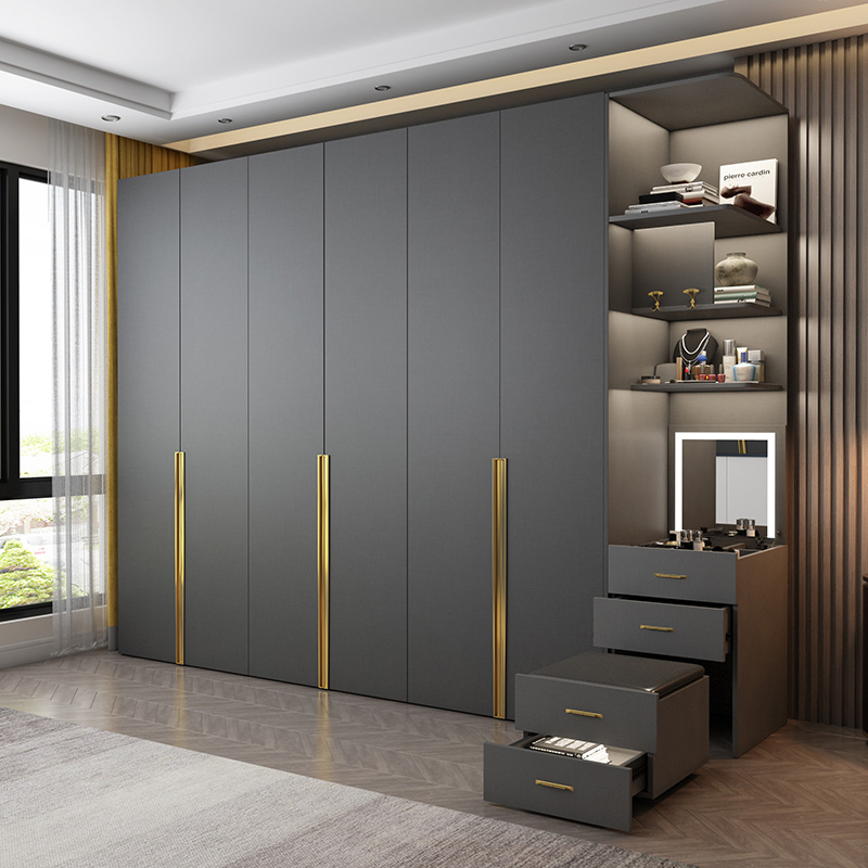 Balom Bedroom Custom Sliding Door Cabinet Closet Design Open Style Wardrobe