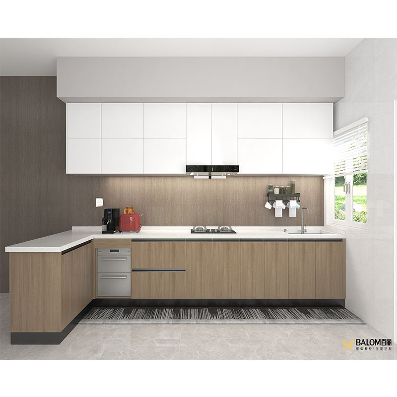 Balom full Plywood Kitchen Cabinet Set Designs Modern Cheap kitchen storage cabinet Factory Custom Made cabinet kitchen