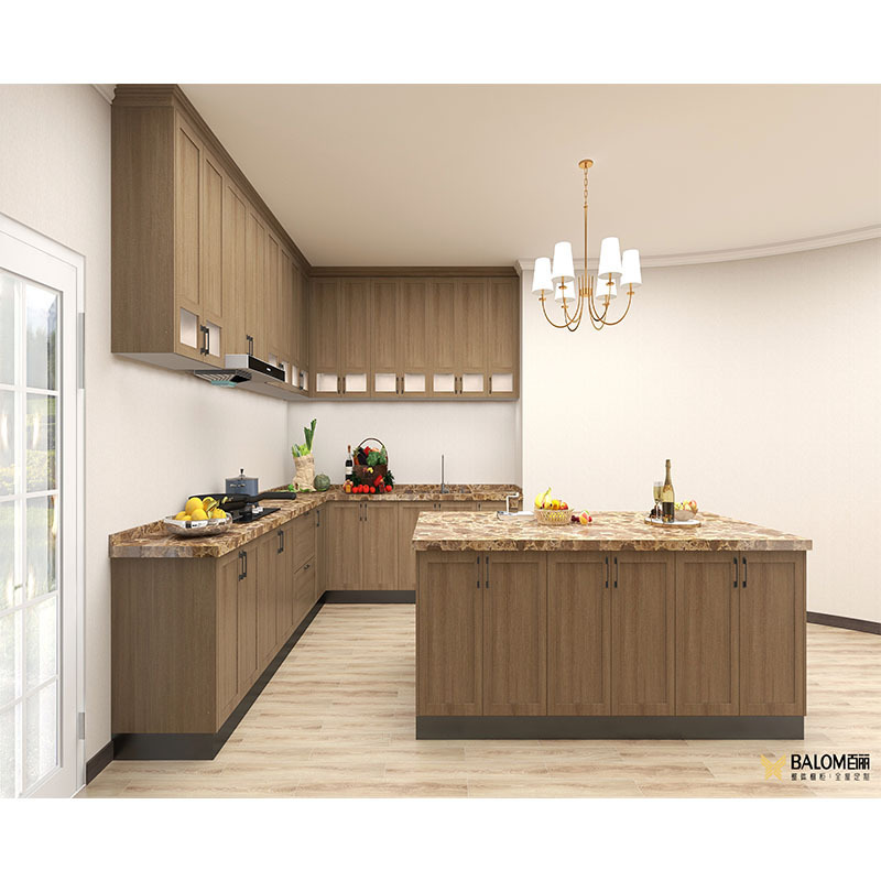 Balom full Plywood Kitchen Cabinet Set Designs Modern Cheap kitchen storage cabinet Factory Custom Made cabinet kitchen