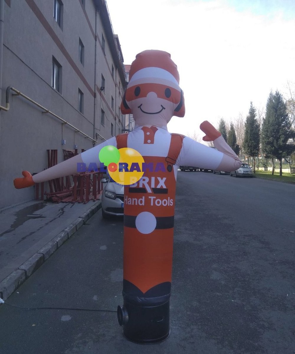 Inflatable Hand Waving Balloon Man 3 mt