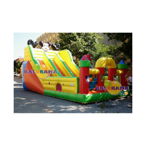 inflatable slides combo games, inflatable playground