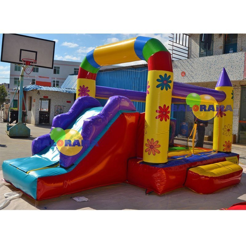 Rainbow Inflatable Playground 5x3.5x3m, rainbow inflatable bouncer